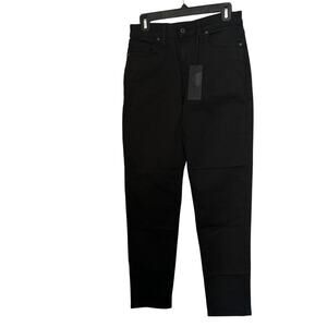 Outland Denim Women’s 28/30 Length Black Msrp $200 NEW Stretch